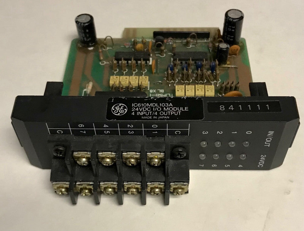 GENERAL ELECTRIC FANUC IC610MDL103A 24 VDC I/O Input Output Module