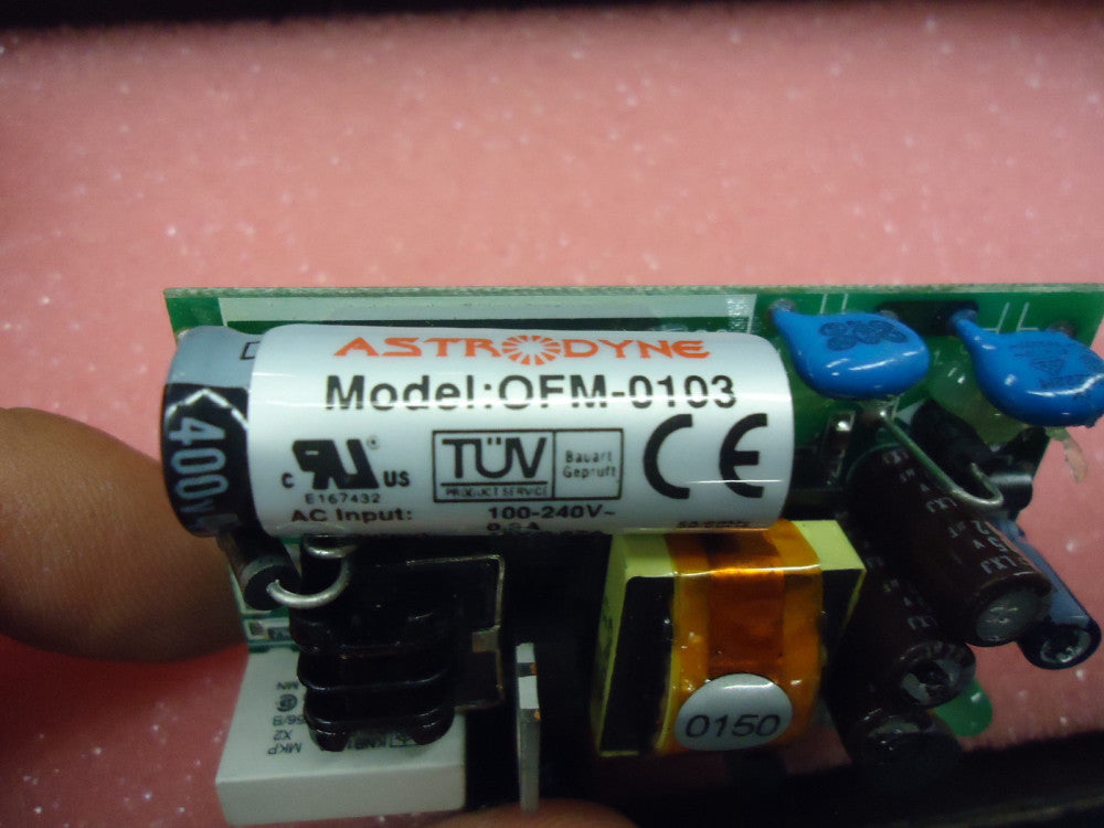 OFM-0103 Astrodyne 10W, 15V, AC/DC open frame Brand New!