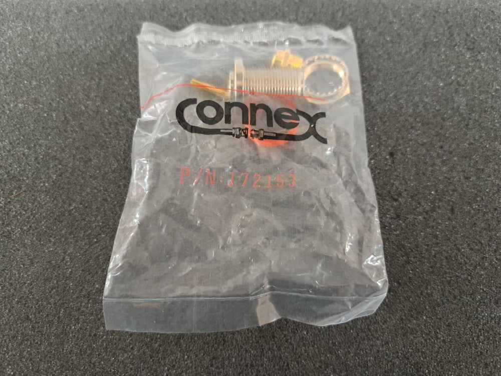 New, Amphenol, 172153, CONN N JACK STR 50 OHM SOLDER