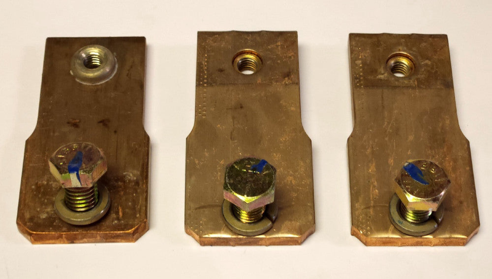 SET OF 3 EATON CUTLER HAMMER M Frame Breaker Type MDL HMDL CU Copper Buss PANEL