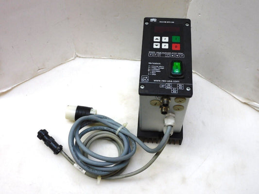 REO Frequency Converter REOVIB MFS 268 110/240V #3 Gives Error PER Upon Power Up