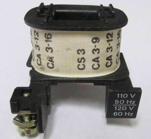 TELEMECANIQUE Relay Contactor Coil 110/120V CS3 CA3-9 CA3-12 CA3-16