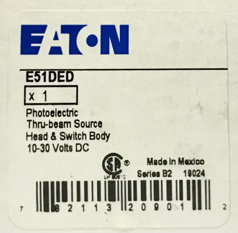 EATON CUTLER HAMMER E51DED Photo Emitter E51 Photoelectric Sensor Head+Body