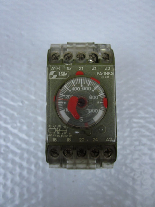 PILZ PA-1NKS/1000S/FBM TIME DELAY RELAY 250V 8A AMP 1100VA 445763