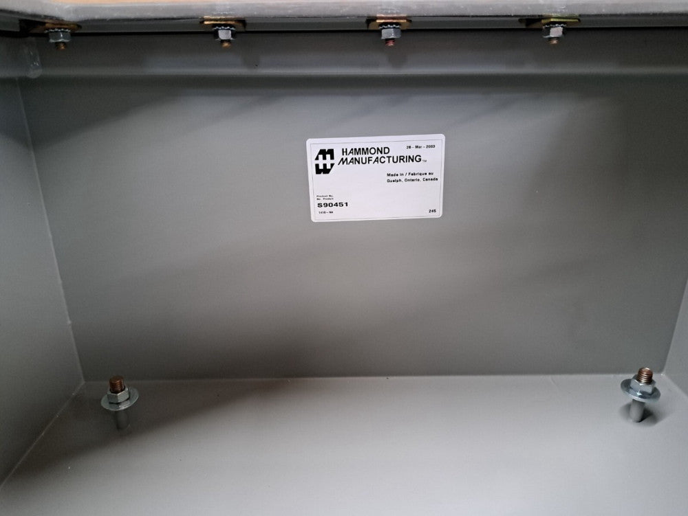New, Hammond, 1418-N4, S90451, Enclosure,  Double door, CONTINOUS HINGE