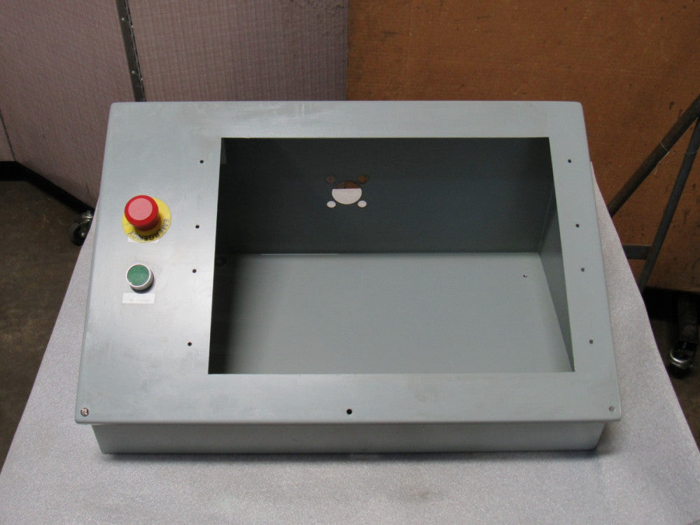 Hoffman HMI Slant Top Panelview Enclosure C16C24 16"X24"X11.09" 16-1/2X12 Cutout