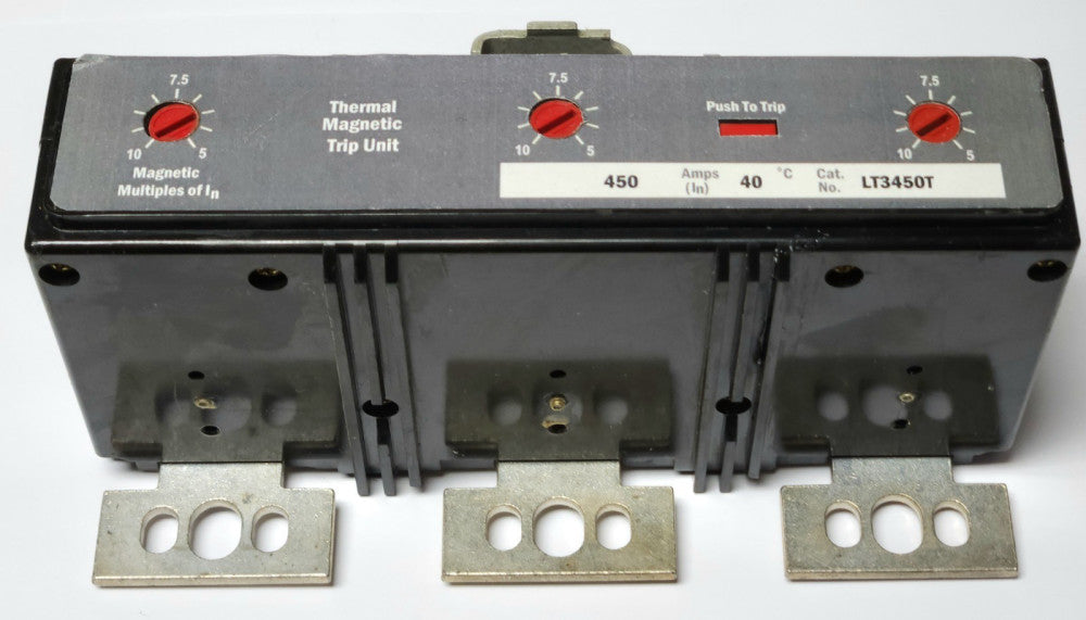EATON CUTLER HAMMER LT3450T L Frame 450 AMP TRIP Unit Type LD HLD