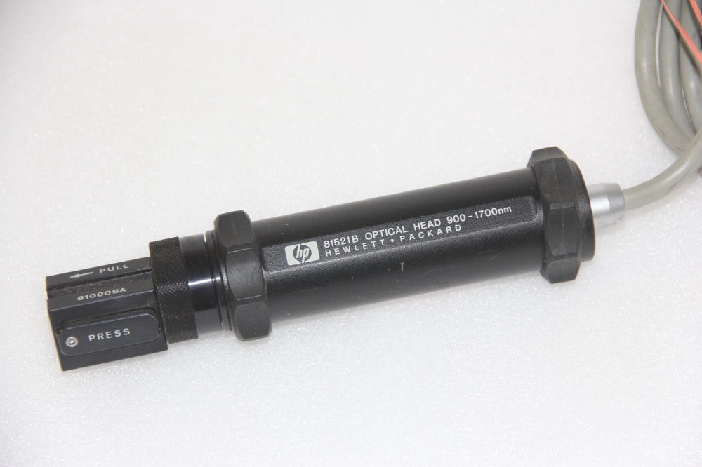 HP HEWLETT PACKARD 81521B 900-1700nm Optical Head + 81000BA