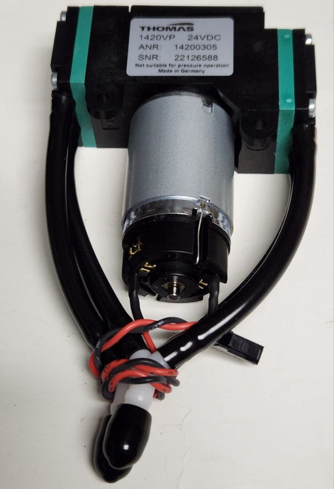THOMAS 1420VP 24 VDC 3780 RPM Dual Diaphragm 14200305 Vacuum Pump  29011615
