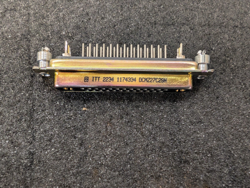 New, ITT Cannon, DCMZ27C2SN, CONN D-SUB RCPT 27P PNL MNT SLDR 
