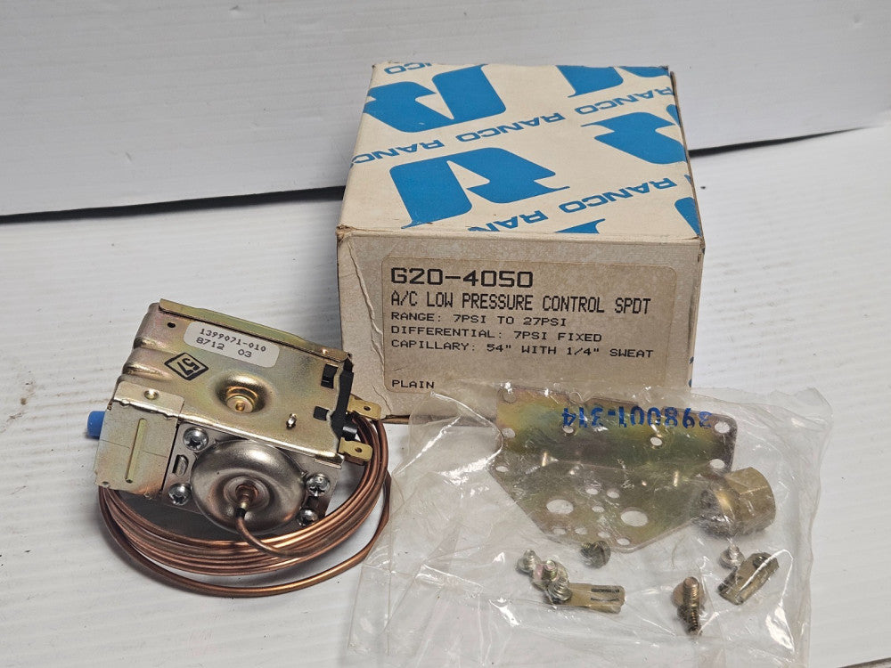 NEW RANCO A/C LOW PRESSURE CONTROL G20-4050 7-27PSI