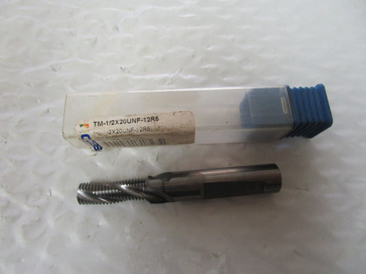 NEW SECO TM-1/2X20UNF-12R5 HELICAL THREAD MILL