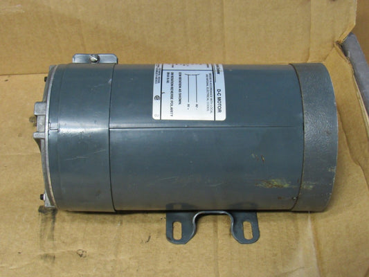 GE GENERAL ELECTRIC DC MOTOR 5BPA48PBF8C .73HP 1125 RPM 48V 48 FRAME - USED