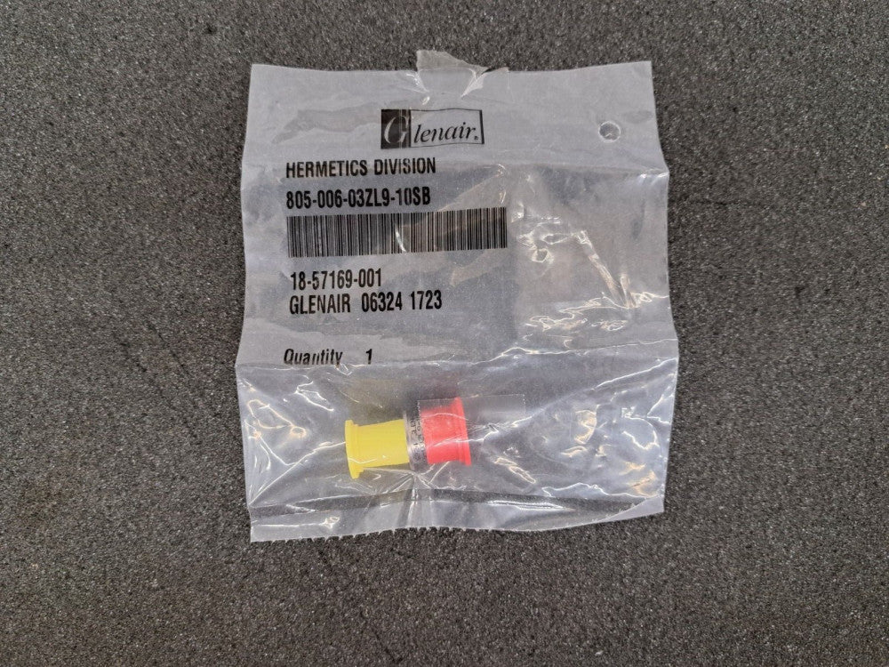 New, Glenair, 805-006-03ZL9-10SB, Triple-Start Mighty Mouse Circular Connector
