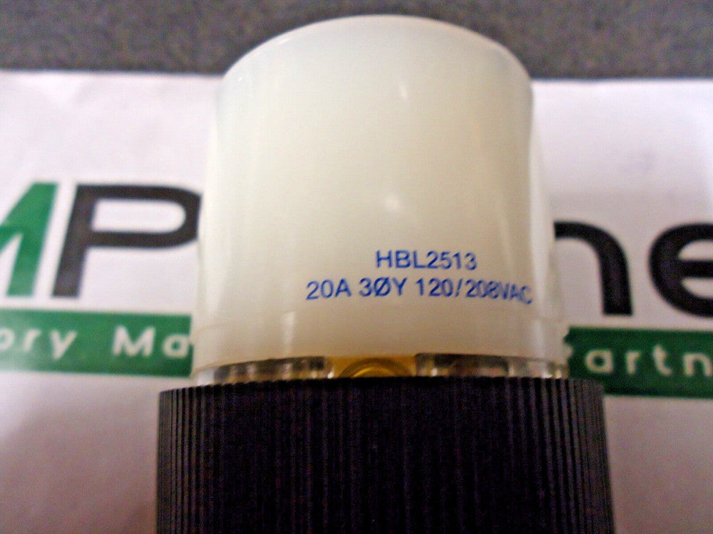 Brand New! Hubbell Connector, HBL2513, Power Entry, Receptacle, 20A