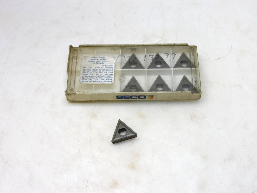 LOT OF 7 SECO TPMM-432-46 CARBIDE INSERT GRADE 370