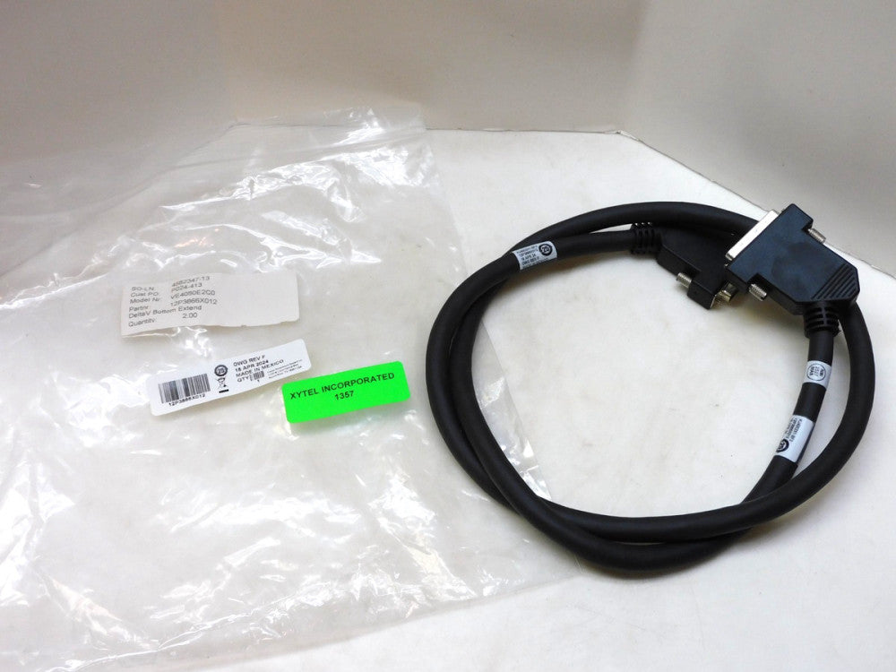 Fisher Rosemount KJ4002X1-BF2 Bottom Extender Cable Assembly DWG REV F