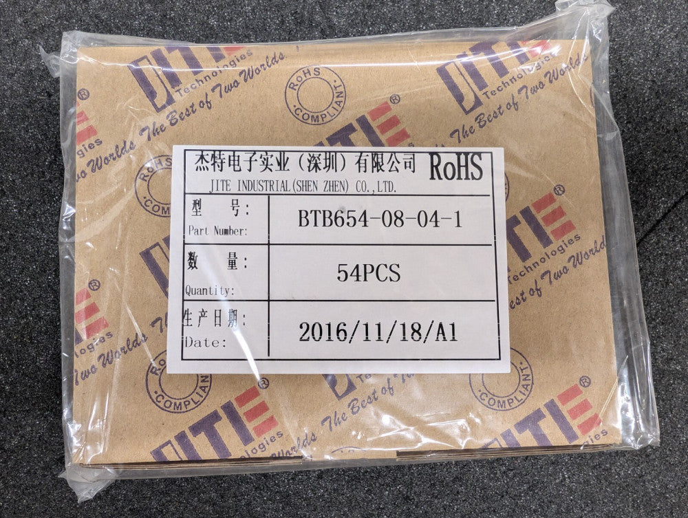 New, JITE, BTB654-08-04-1, TERM .375inch 4POS - Lot of 54pcs