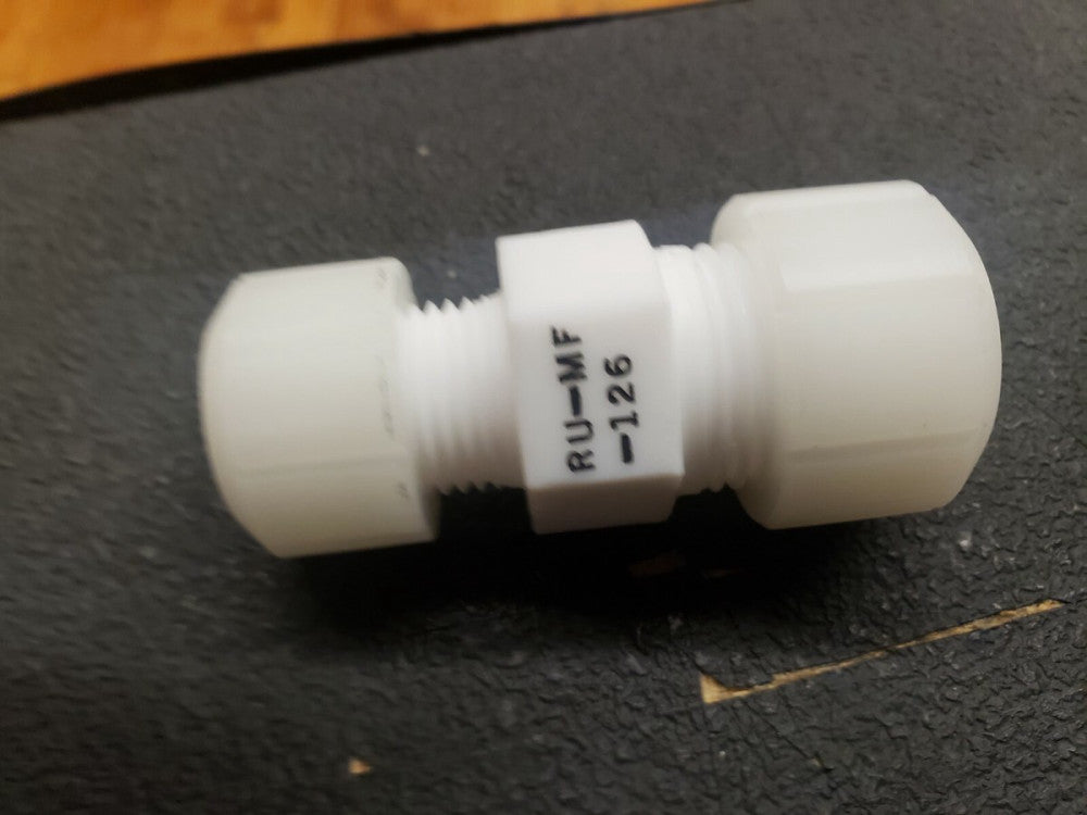 NEW, FURON, LF126MUR, Union reducer, 12mm Single Ferrule x 3/8" Single Ferrule 