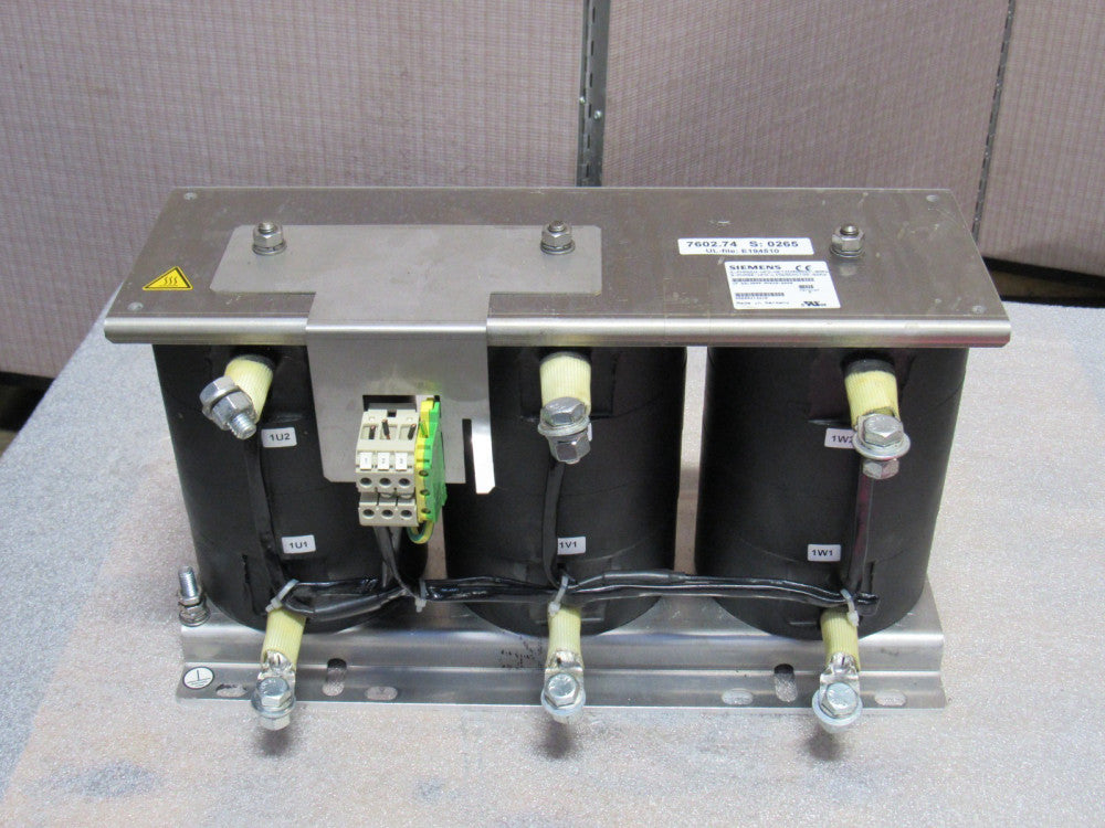 Siemens Line Reactor 1P 6SL3000-0DE28-0AA0 Ver A 3Ph 80 Kw