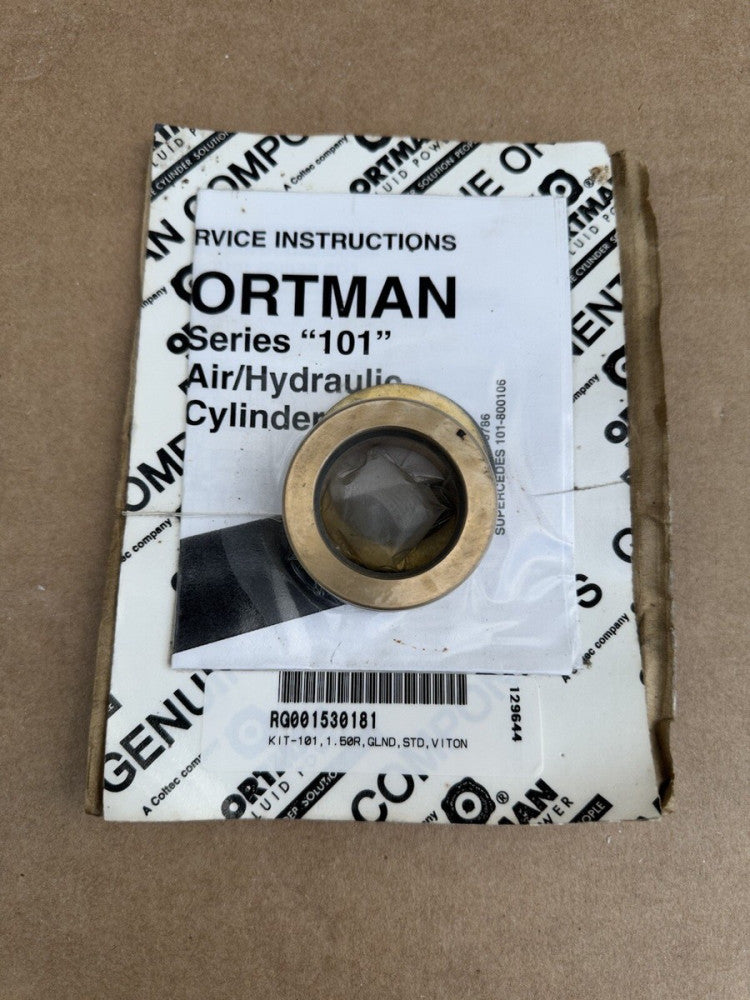 ORTMAN RG001530181 Series 101 Cylinder Gland Repair Kit 1.50R, GLND, STD, VITON