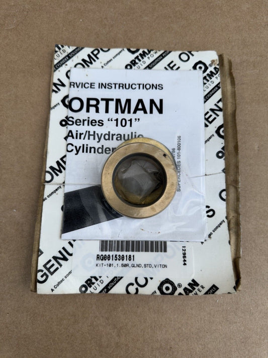 ORTMAN RG001530181 Series 101 Cylinder Gland Repair Kit 1.50R, GLND, STD, VITON