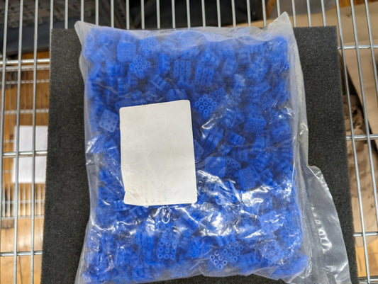 New, AMP/Tyco, 794278-1, CONN WIRE SEAL 9POS UMNL BLUE - Lot of 500pcs