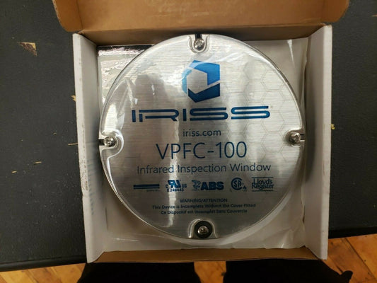 OPEN BOX, IRISS, VPFC-100, Infrared Inspection Window