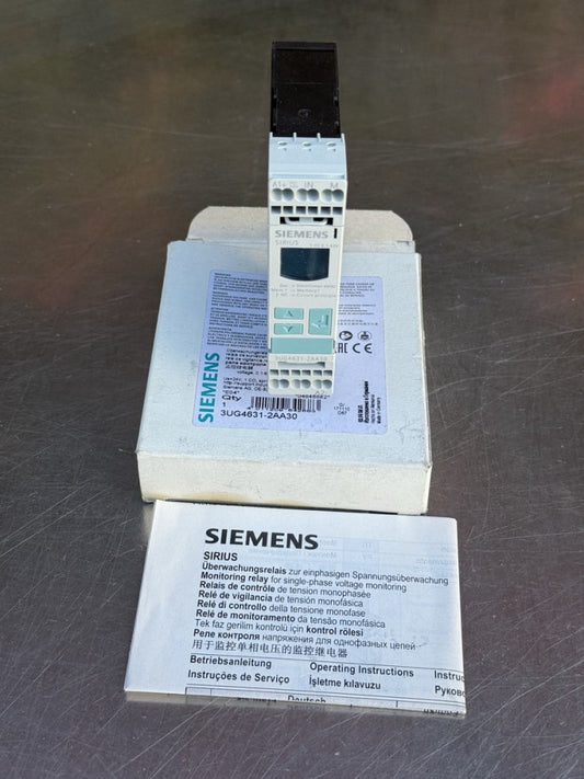 Siemens 3UG4615-1CR20 SIRIUS Monitoring Relay - Unused- Damaged Box