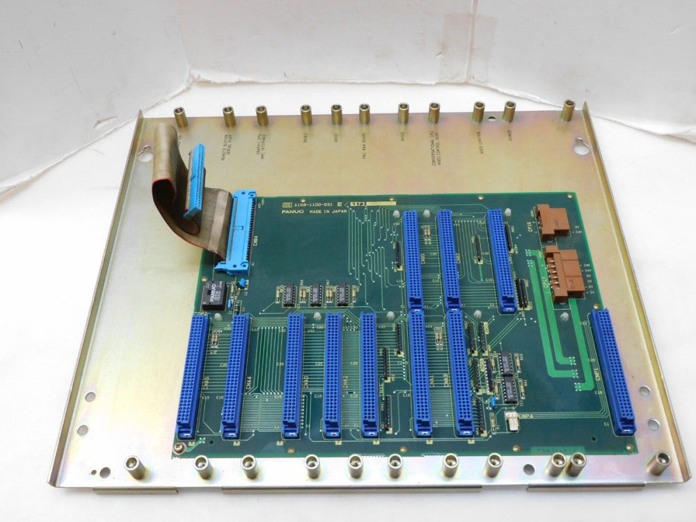 FANUC A16B-1100-031 11B BACKPLANE SLOT RACK BOARD