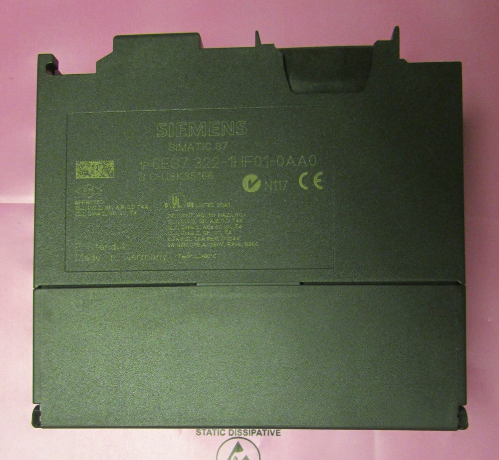 SIEMENS SM322 SIMATIC Relay Output Module 6ES7 322 IHF01 0AA0 