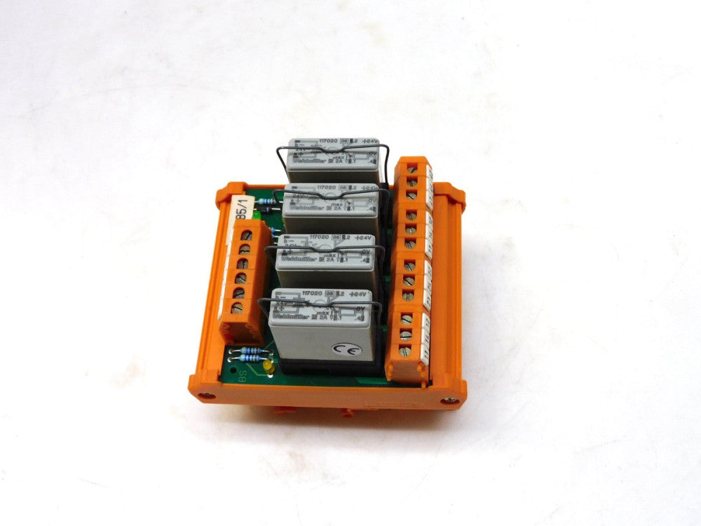 Weidmuller RSM 4RS Relay Module 24vdc Gem 801758