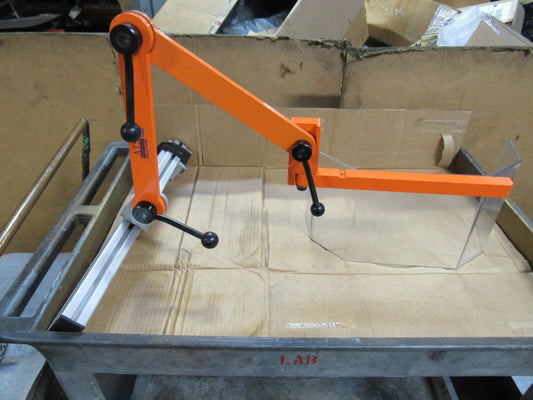 ATS MACHINE SAFETY SOLUTIONS FLOOR MOUNT MILLING MACHINE GUARD ARM
