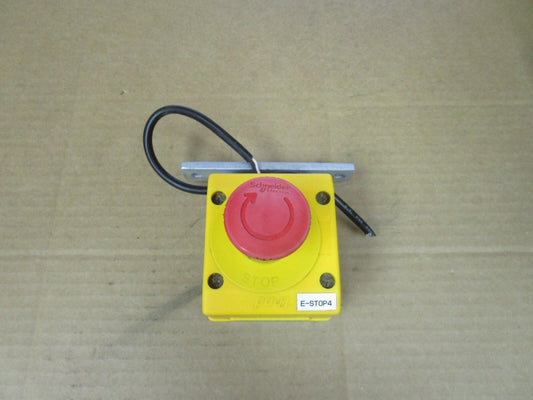 TEND EMERGENGY STOP BUTTON SWITCH ENCLOSURE w/ CONTACT BLOCK ZBE-102