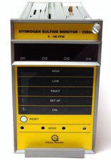 GM GENERAL MONITORS 2280A-1-4-1-00-1-0 HYDROGEN SULFIDE MONITOR 2280A 0-100 PPM