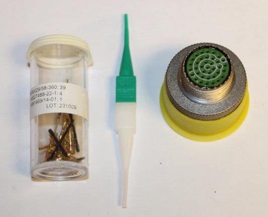 SQURIAU AMPHENOL CTI J MS2746715F35F 0704B Gold Pin Connector 