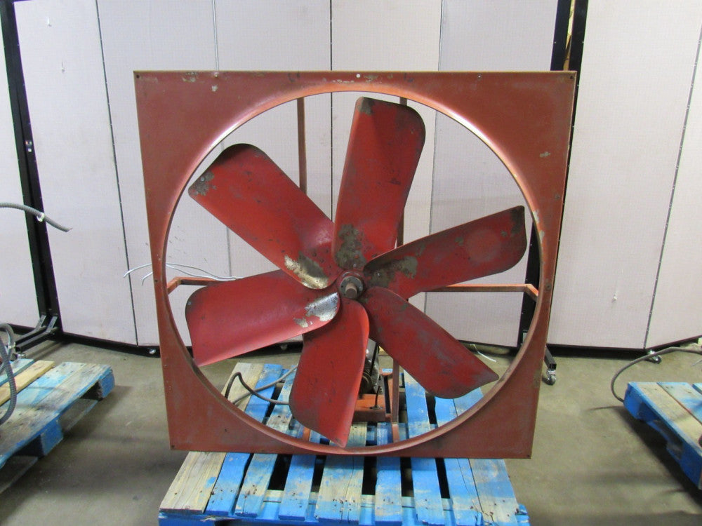 48" 6 Blade Flange Mount 54" Exhaust Fan 3 Ph 3 Hp 208-230/460V
