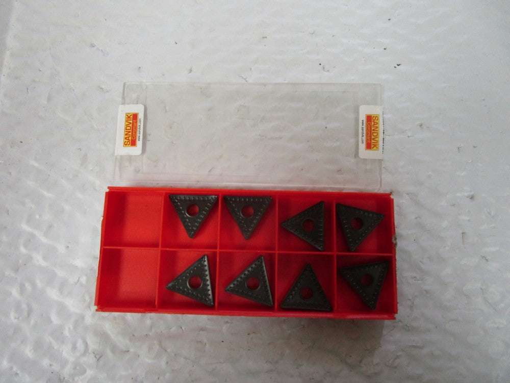 Lot OF 8 Sandvik  Carbide Inserts TNMM 543-QR