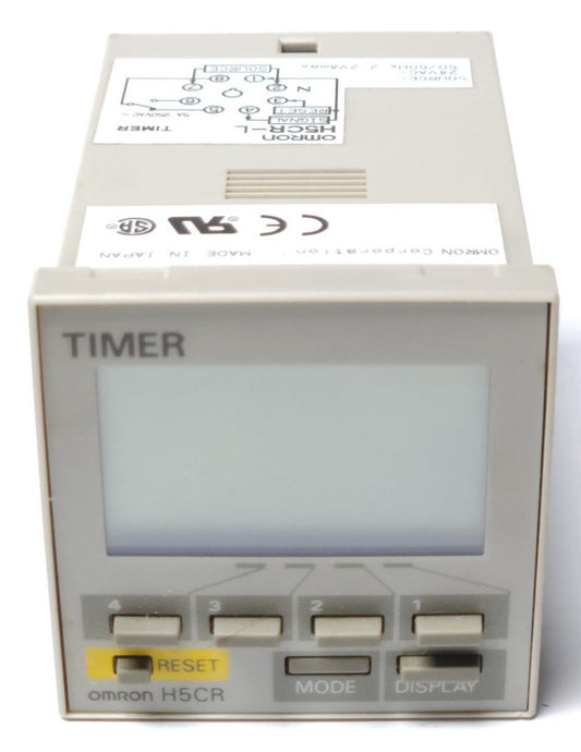 OMRON H5CR-L Relay Timer Timing Module 24 VAC 8 PIN Type H5CR 9.999 Seconds to 9