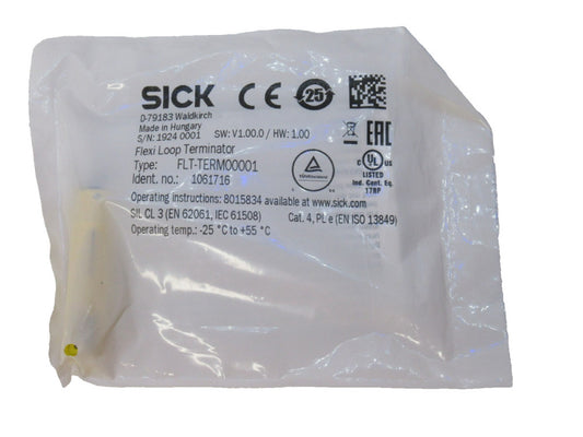 Sick FLT-TERM00001 , D-79183 Flexi Loop Terminator (New)