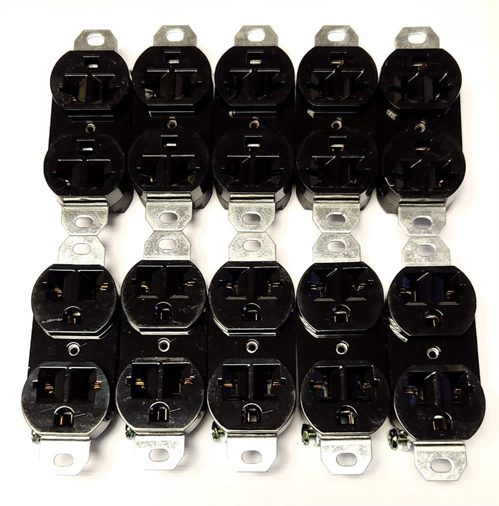 BOX OF 10 EC400025 Standard 4500984600 DUPLEX Receptacle 120 VAC 240 VAC 20 AMP