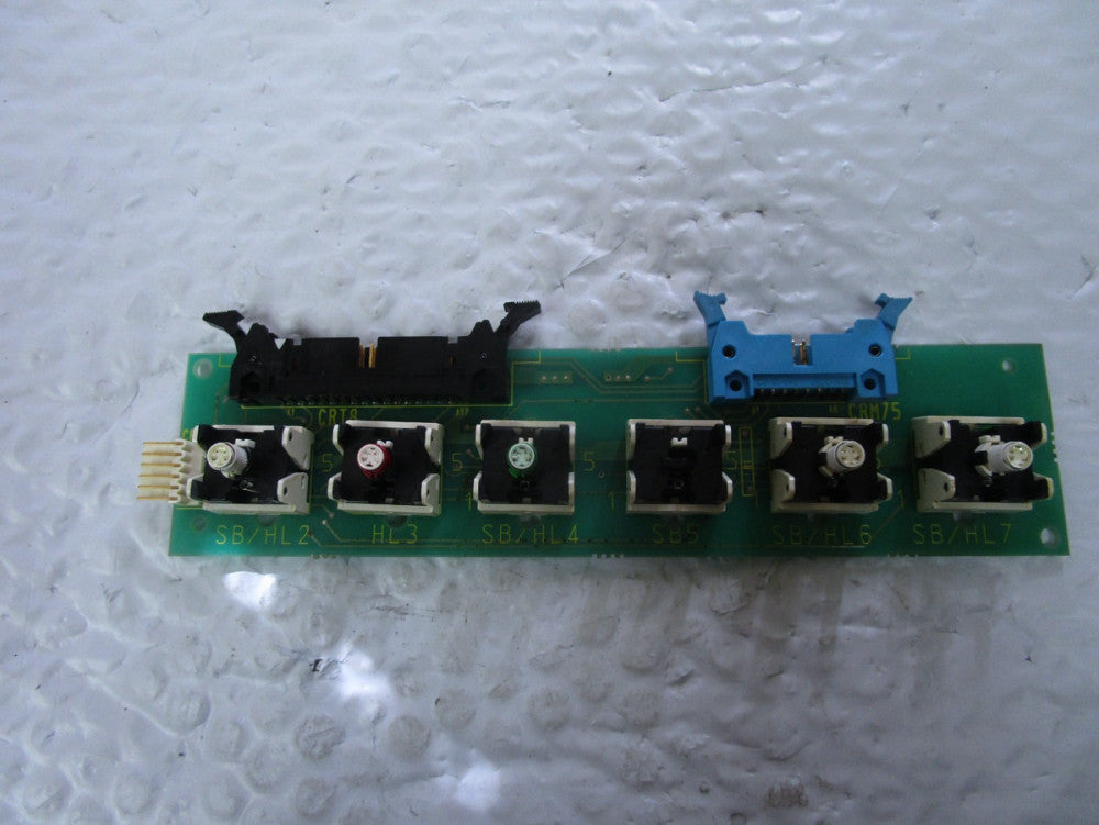 Fanuc A20B-1007-0850/04B Switch Control Board PBC Operator Panel