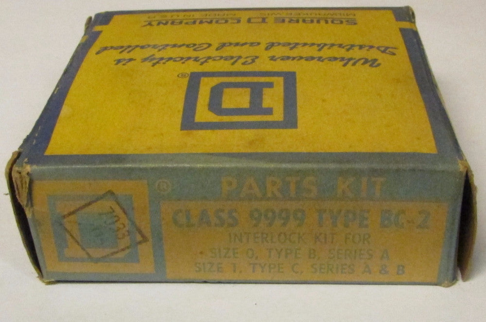 SQUARE D Size 0 - Size 1 Interlock Kit 9999 BC 2 