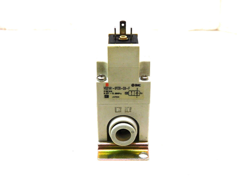 SMC VQ21A1-5YZB-C8-F VQ21A15YZBC8F 0.01-0.6MPa Solenoid Valve