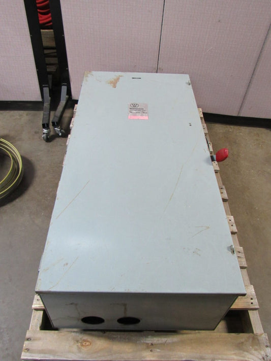WESTINGHOUSE HEAVY DUTY FUSIBLE SAFETY SWITCH HF366 600 A AMP 3P 240/480/600V