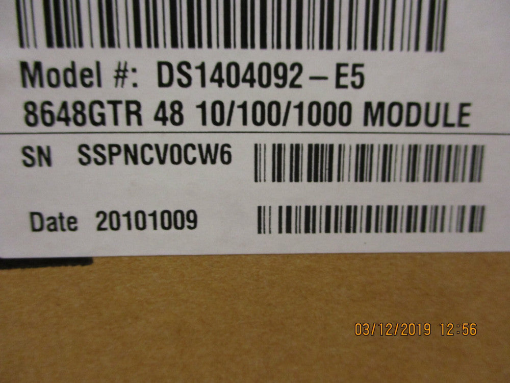 DS1404092-E5, AVAYA 8648GTR 48 10/100/1000 MODULE, BRAND NEW!