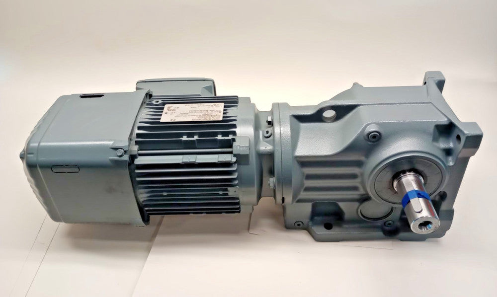 SEW EuroDrive K57-DRN90S4/BE2HF x 76.56 Used GearMotor 1.5hp 1762/23 Ratio 76.56