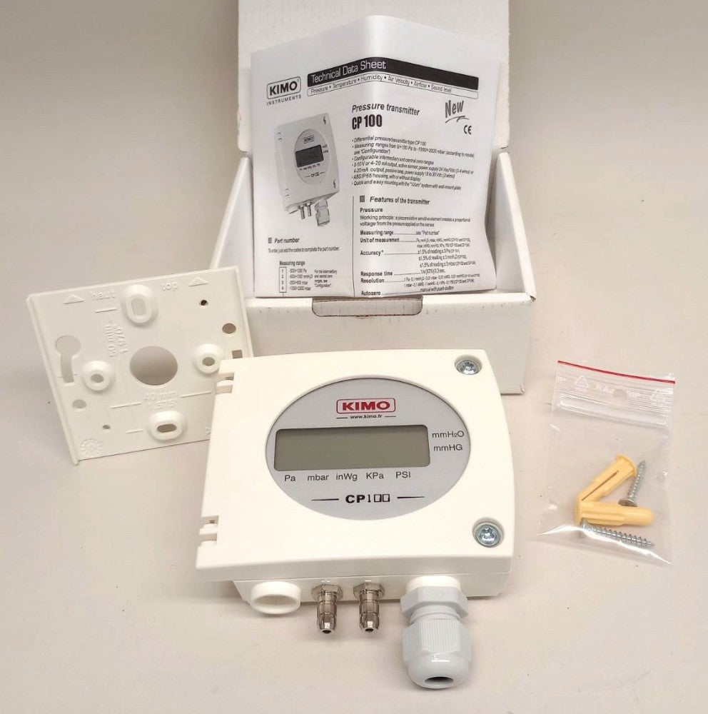 KIMO CP100 CP102-PO Differential Pressure Transmitter Display