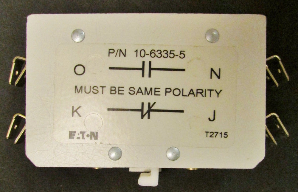 EATON CUTLER HAMMER 10-6335-5 Freedom Auxiliary Contact w/ Terminals 10 6335 5