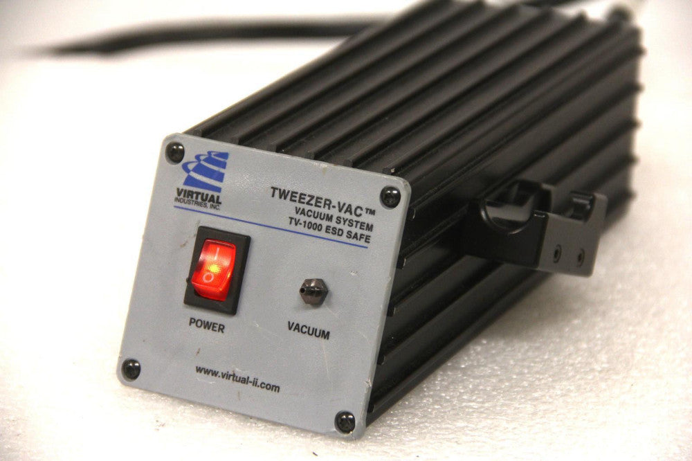 VIRTUAL INDUSTRIES TV-1000 Tweezer Vac Pump Unit Read Description